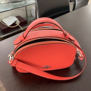 Coach purse - coral - perfect for spring!